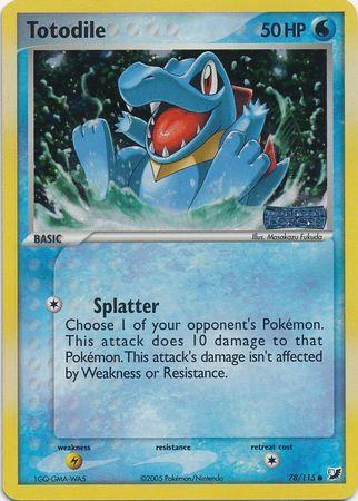 Totodile [Reverse Holo] #78