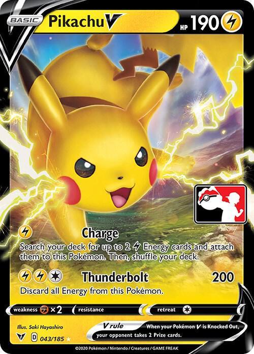 Pikachu V [Prize Pack] #43