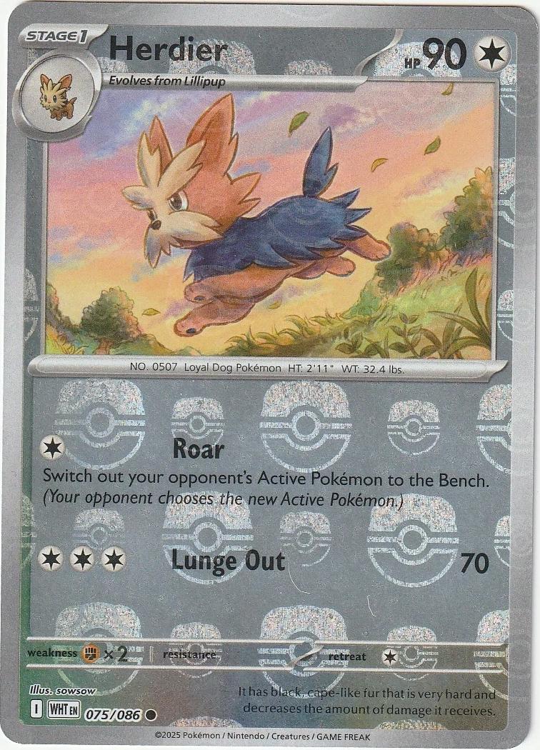 Herdier [Master Ball] #75