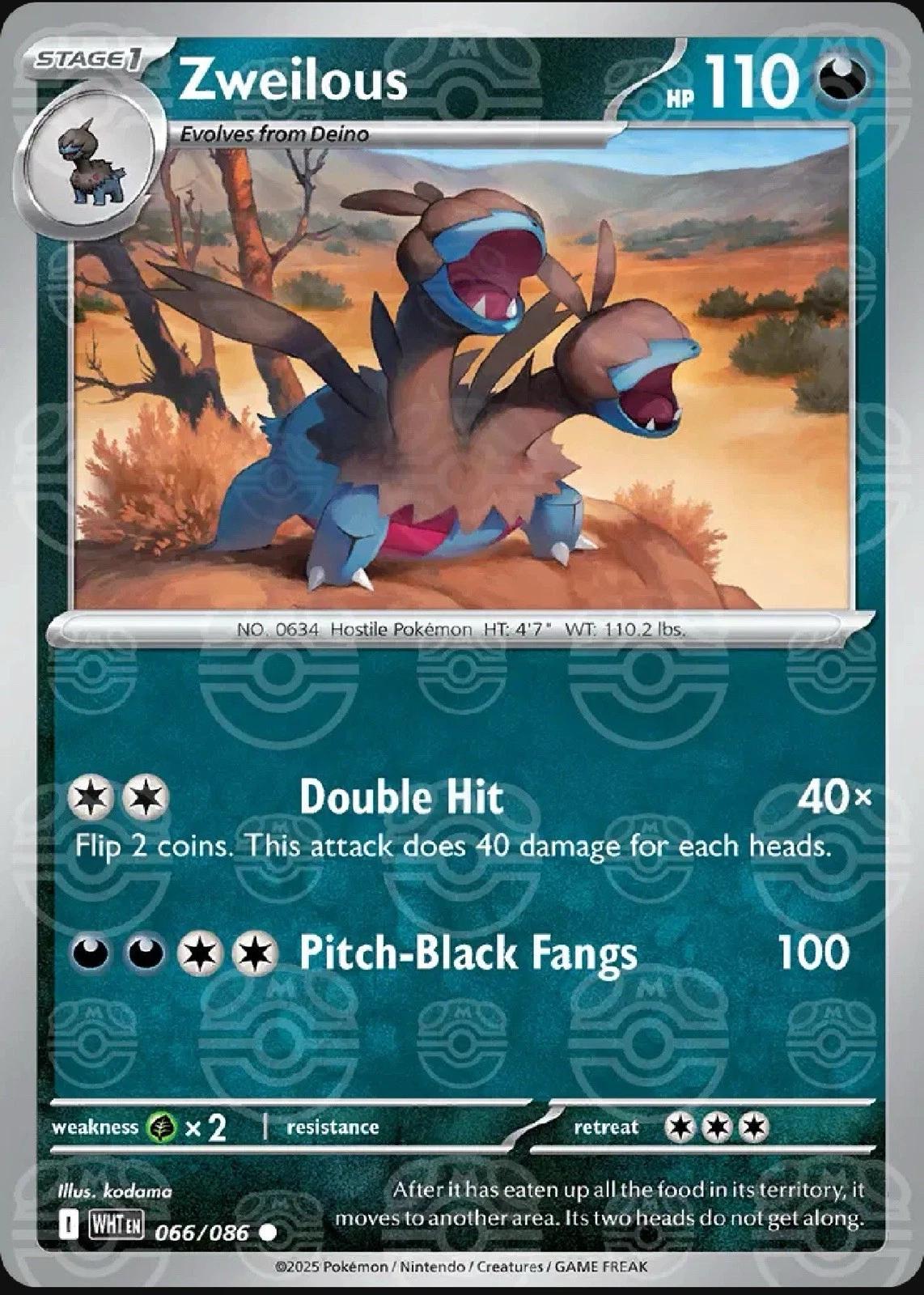 Zweilous [Master Ball] #66