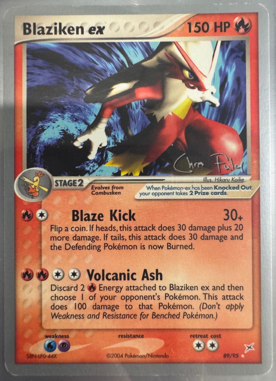 Blaziken Ex #89