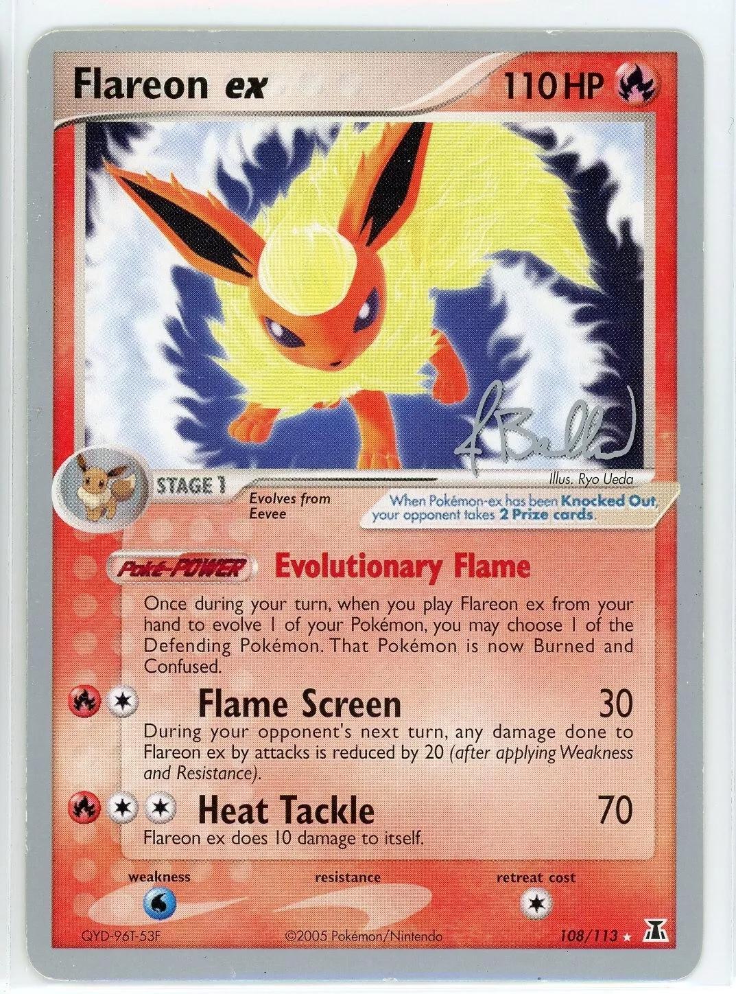 Flareon Ex #108