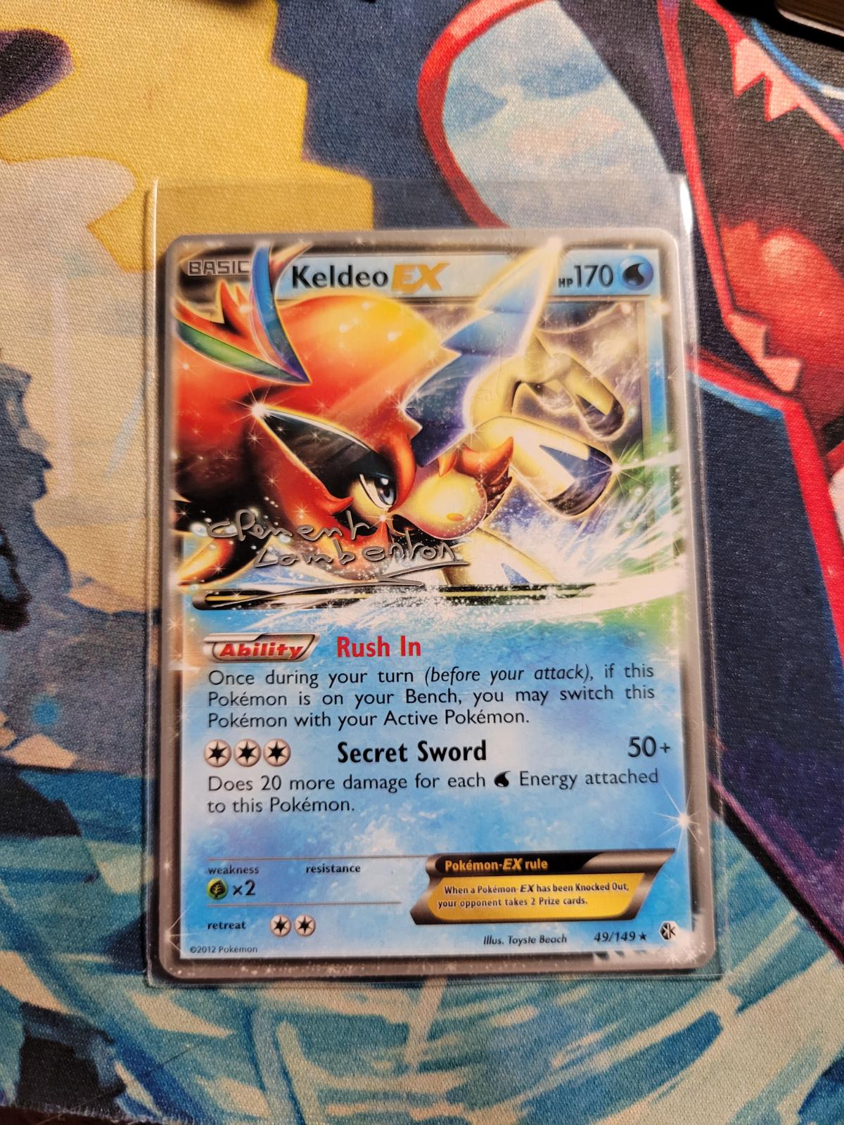 Keldeo EX #49
