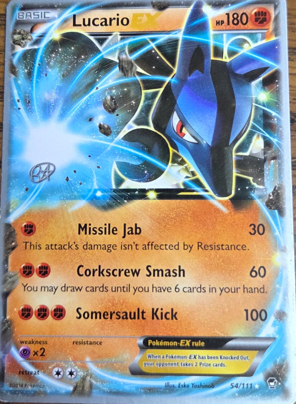 Lucario EX #54