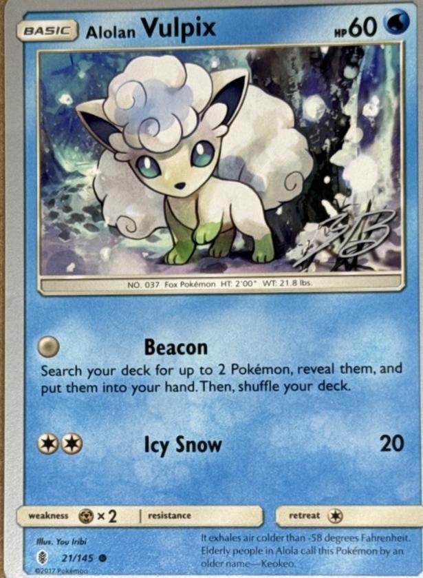 Alolan Vulpix #21