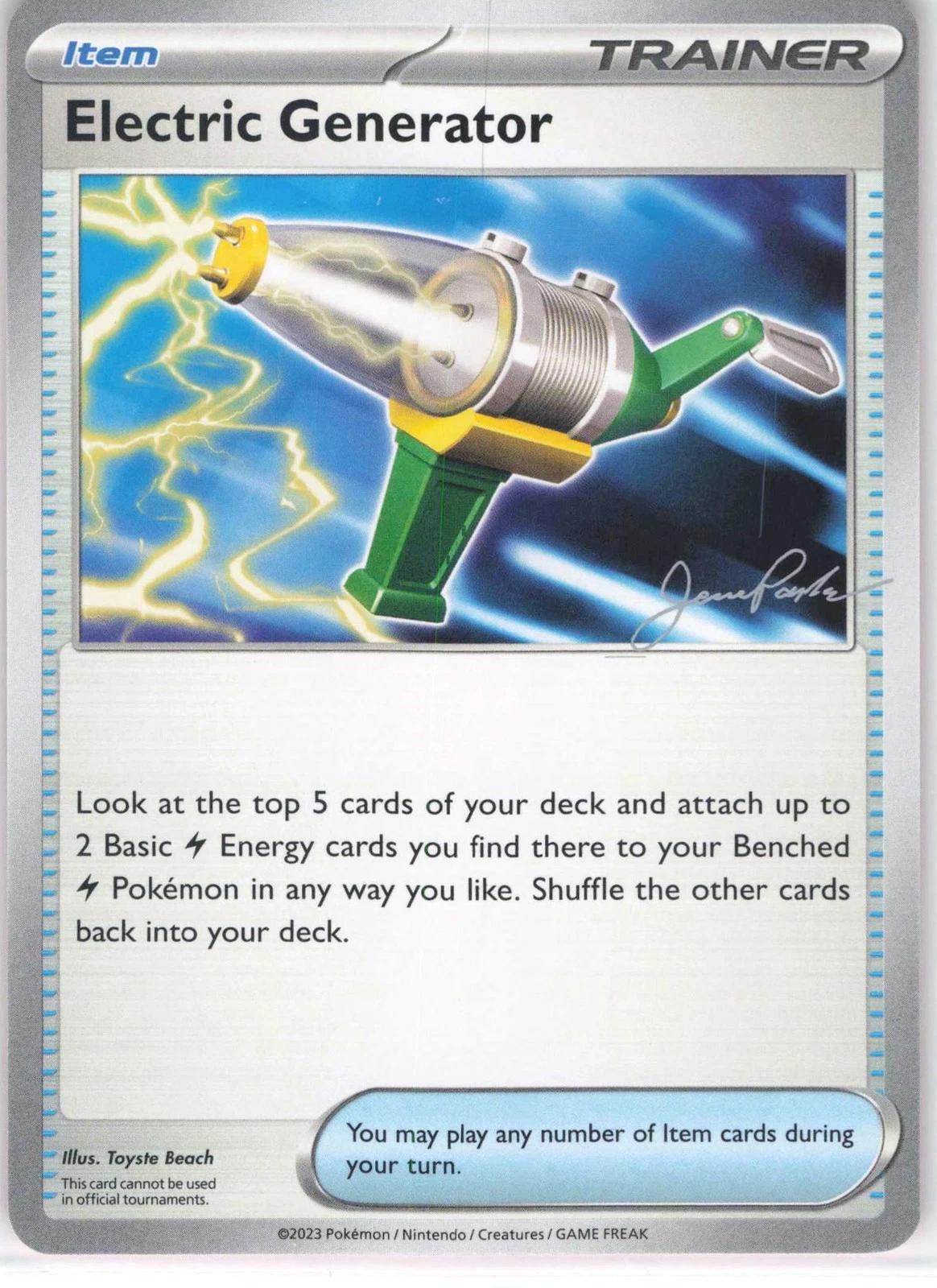Electric Generator [Jesse Parker]