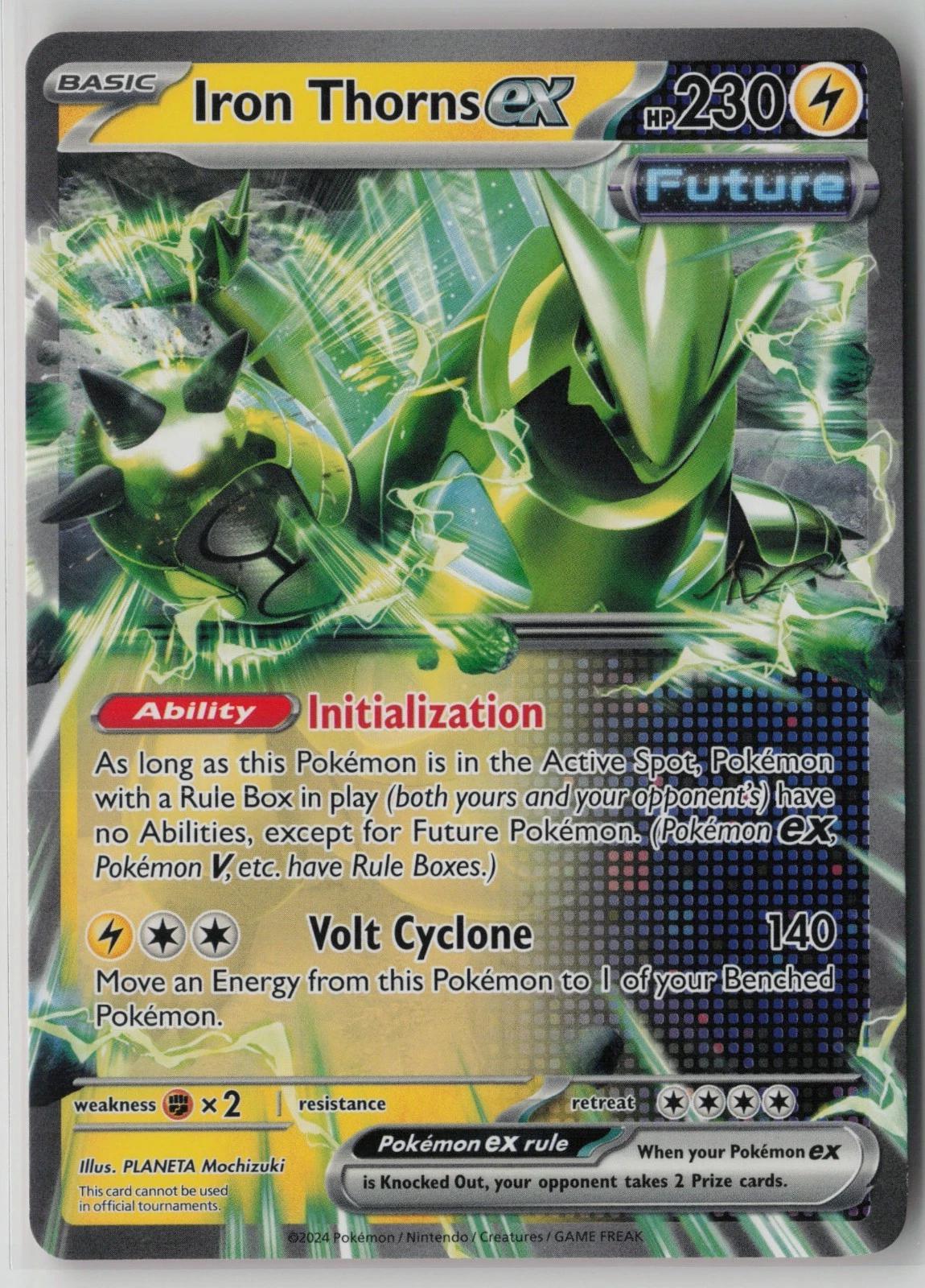 Iron Thorns Ex [Gold Signature]