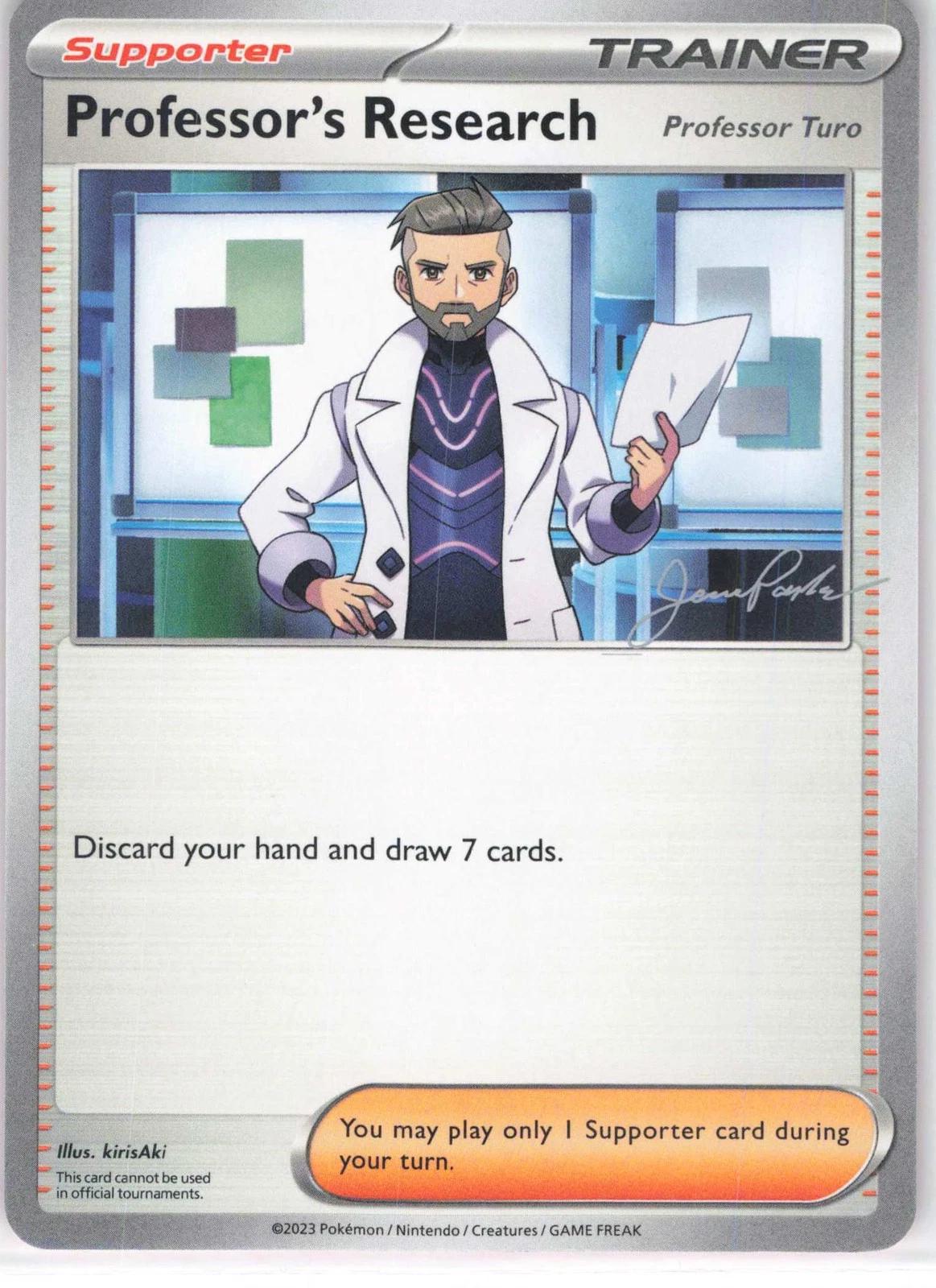 Professor's Research [Jesse Parker]