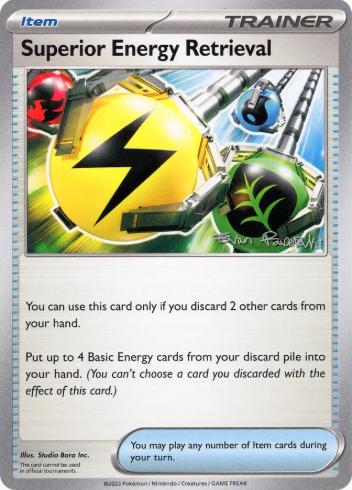 Superior Energy Retrieval [Evan Pavelski]