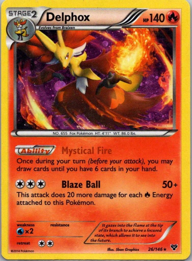 Delphox [Cosmos Holo] #26
