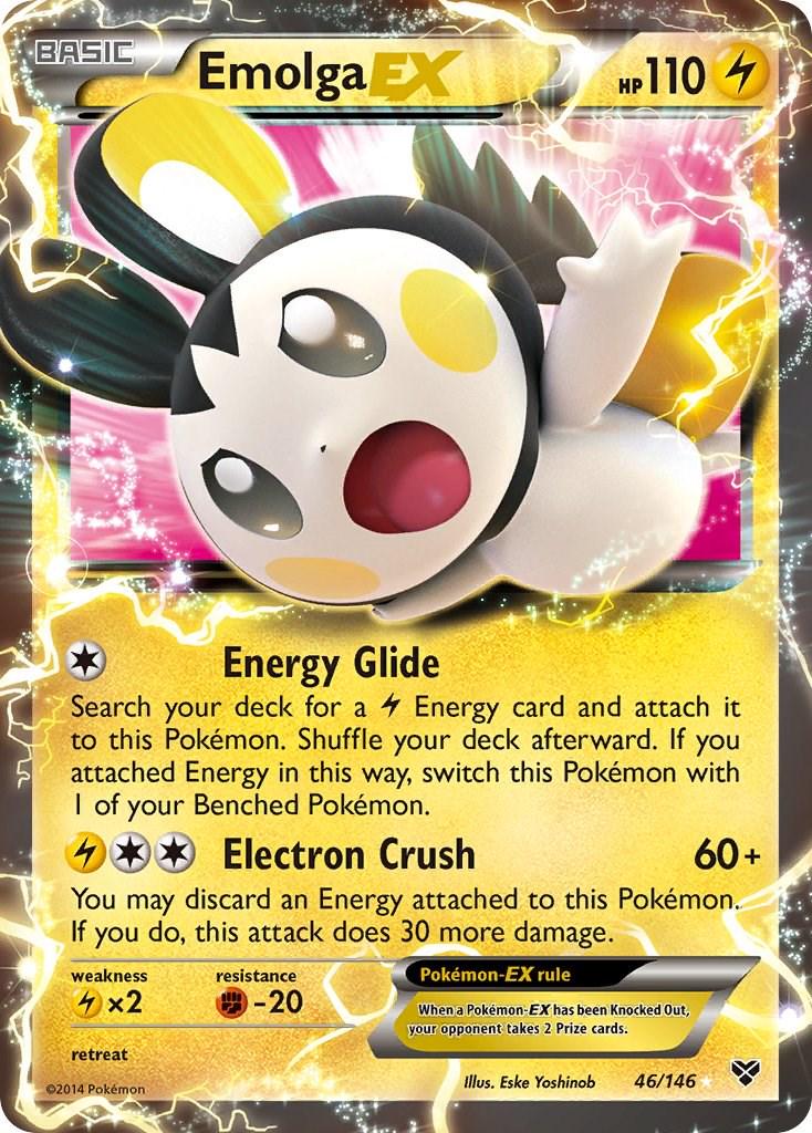 Emolga EX #46