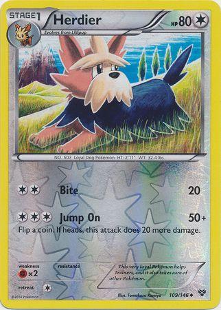 Herdier [Reverse Holo] #109