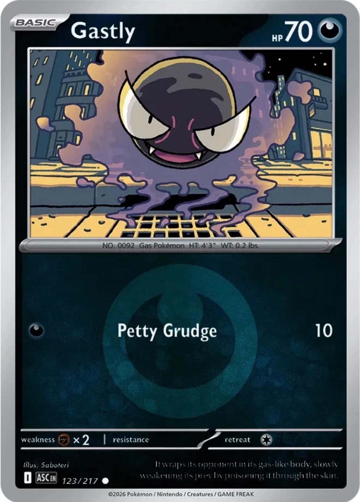 Gastly [Energy] #123