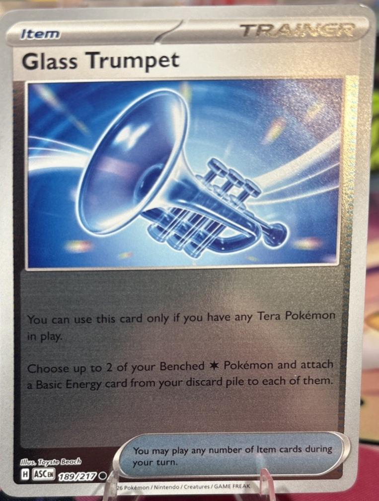 Glass Trumpet [Reverse Holo] #189