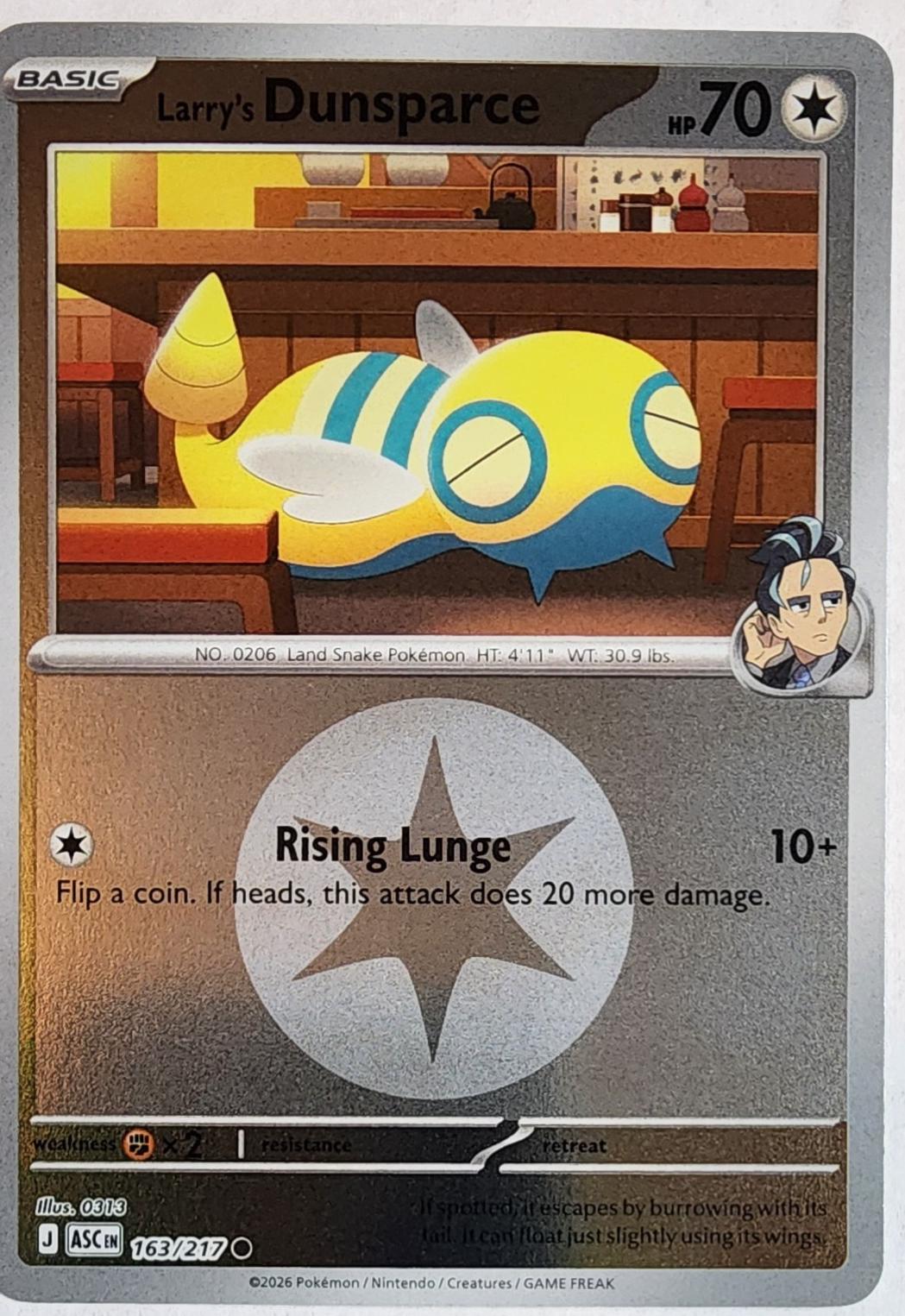 Larry's Dunsparce [Energy] #163