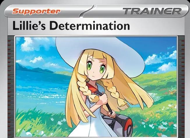 Lillie's Determination [Reverse Holo] #192