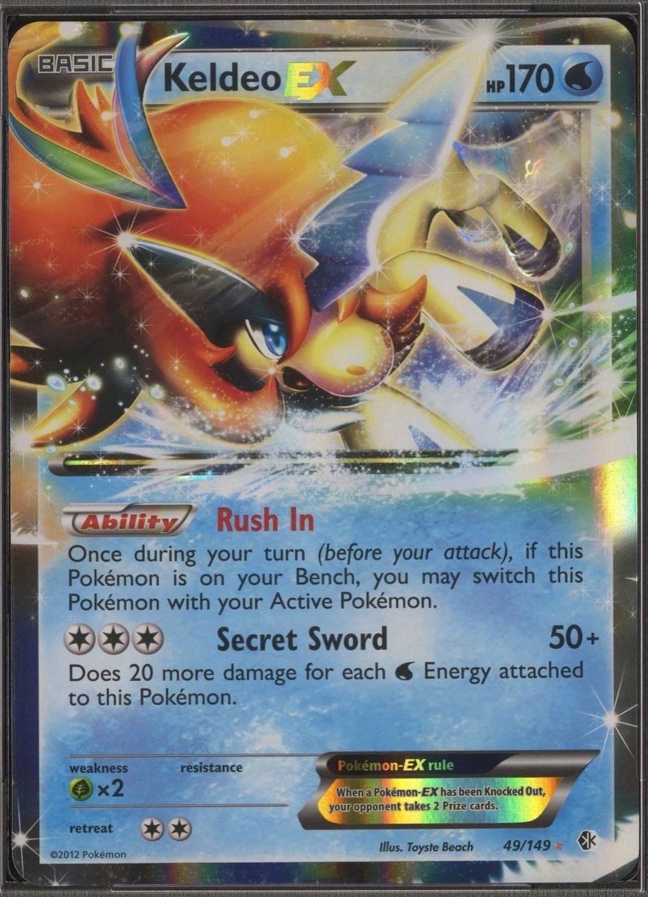 Keldeo EX [Jumbo] #49