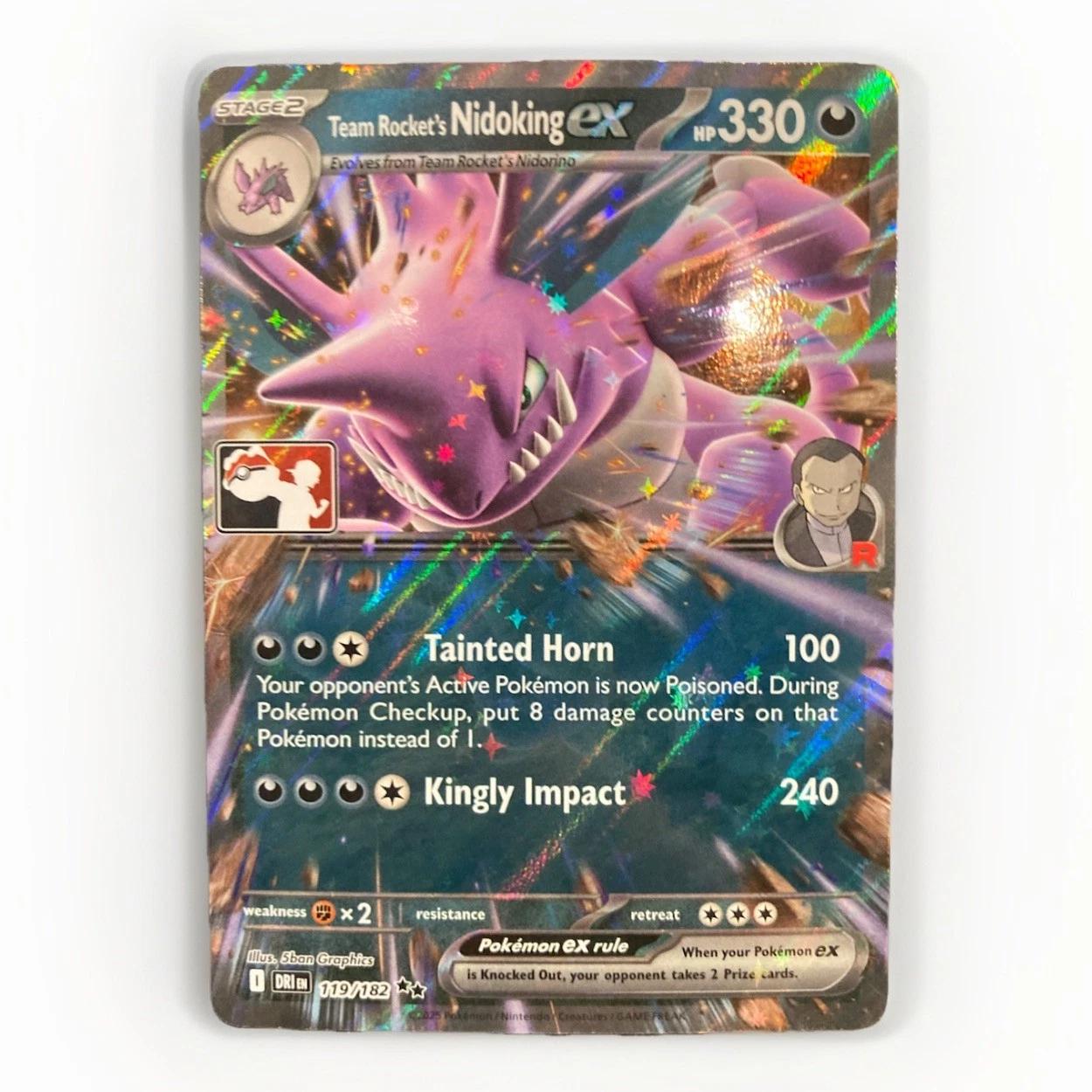 Team Rocket's Nidoking Ex [Prize Pack] #119