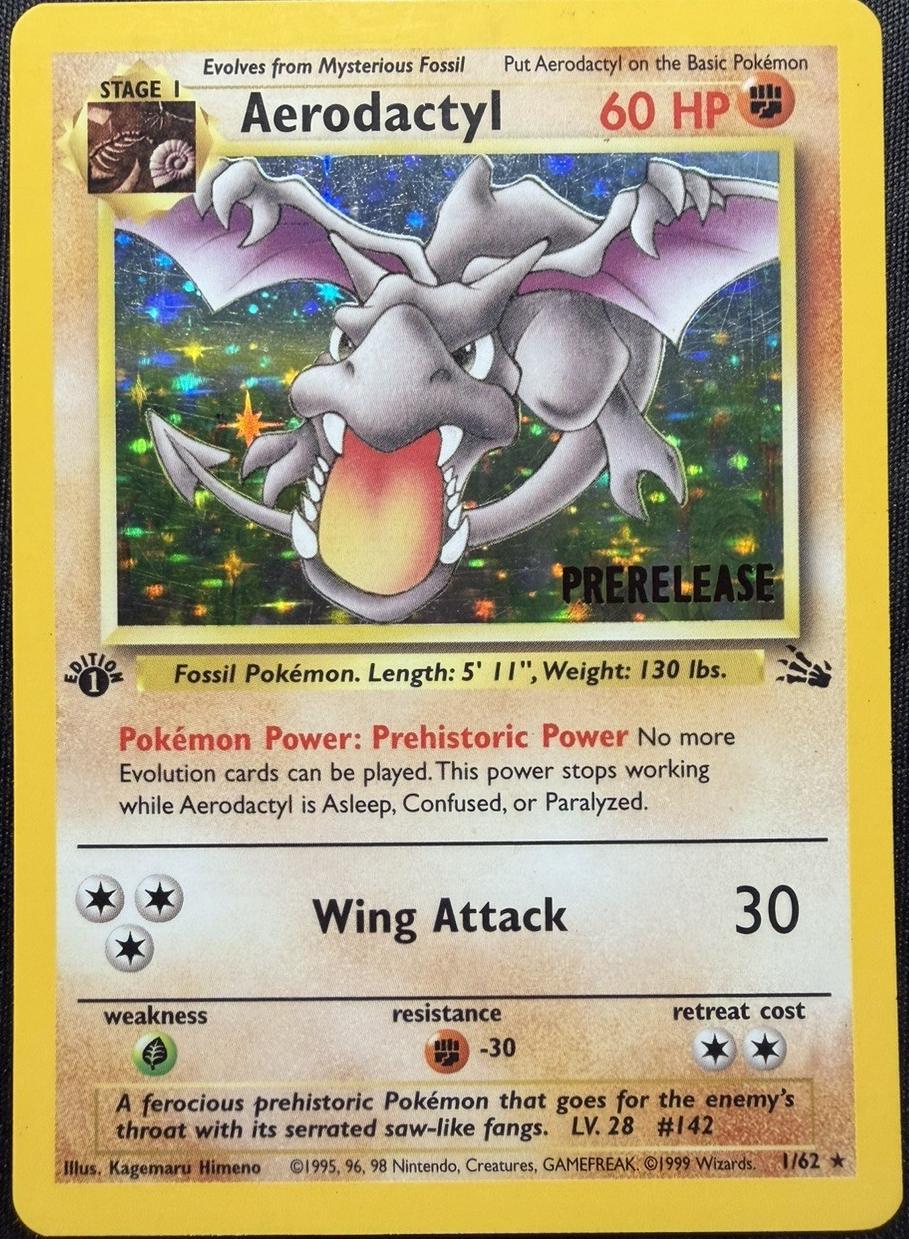 Aerodactyl [1st Edition Prerelease] #1