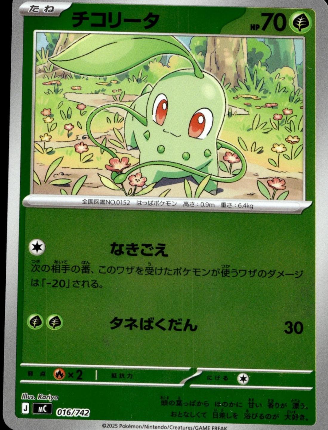 Chikorita [Mirror Holo] #16
