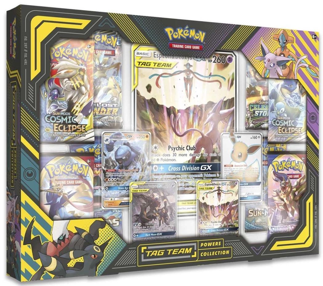 Tag Team Powers Collection Box: Espeon & Deoxys GX