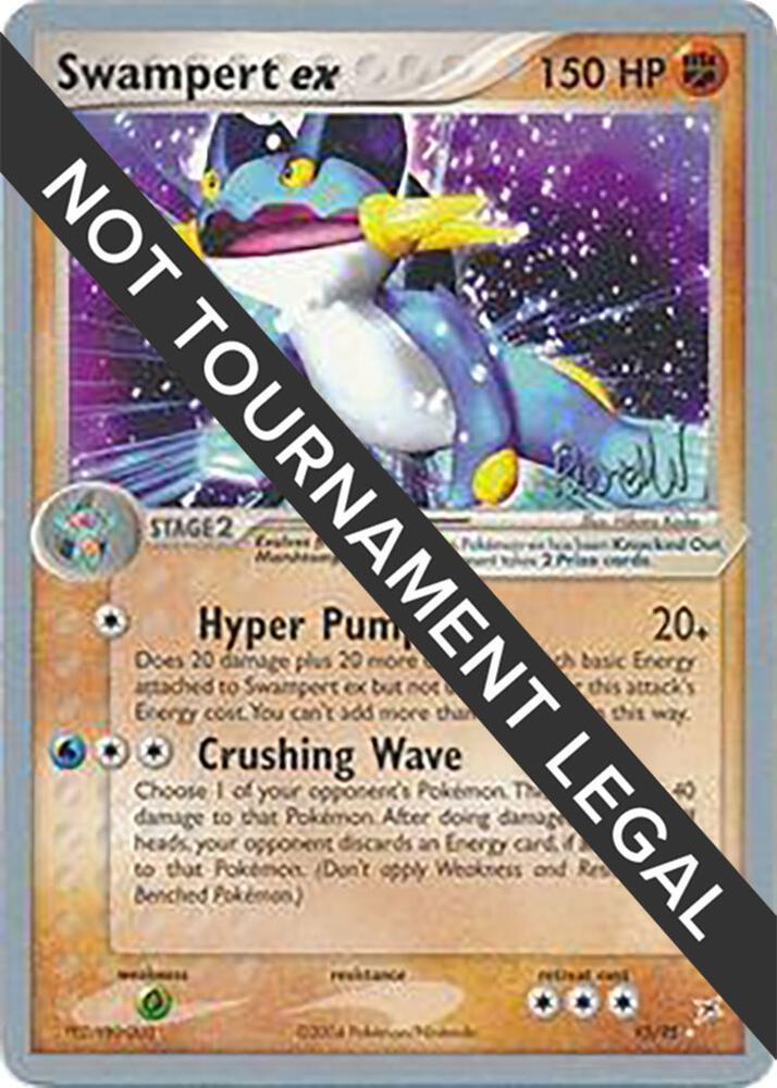 Swampert Ex [Reed Weichler] #95