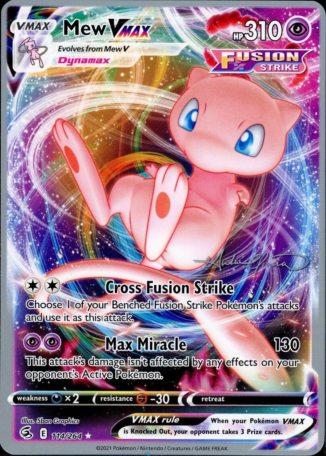 Mew Vmax #114/264
