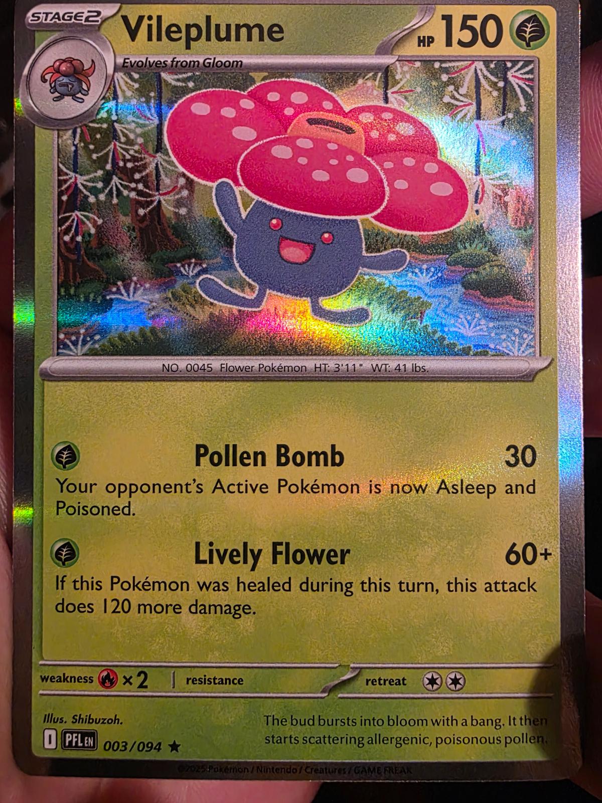 Vileplume [Cosmos Holo] #3