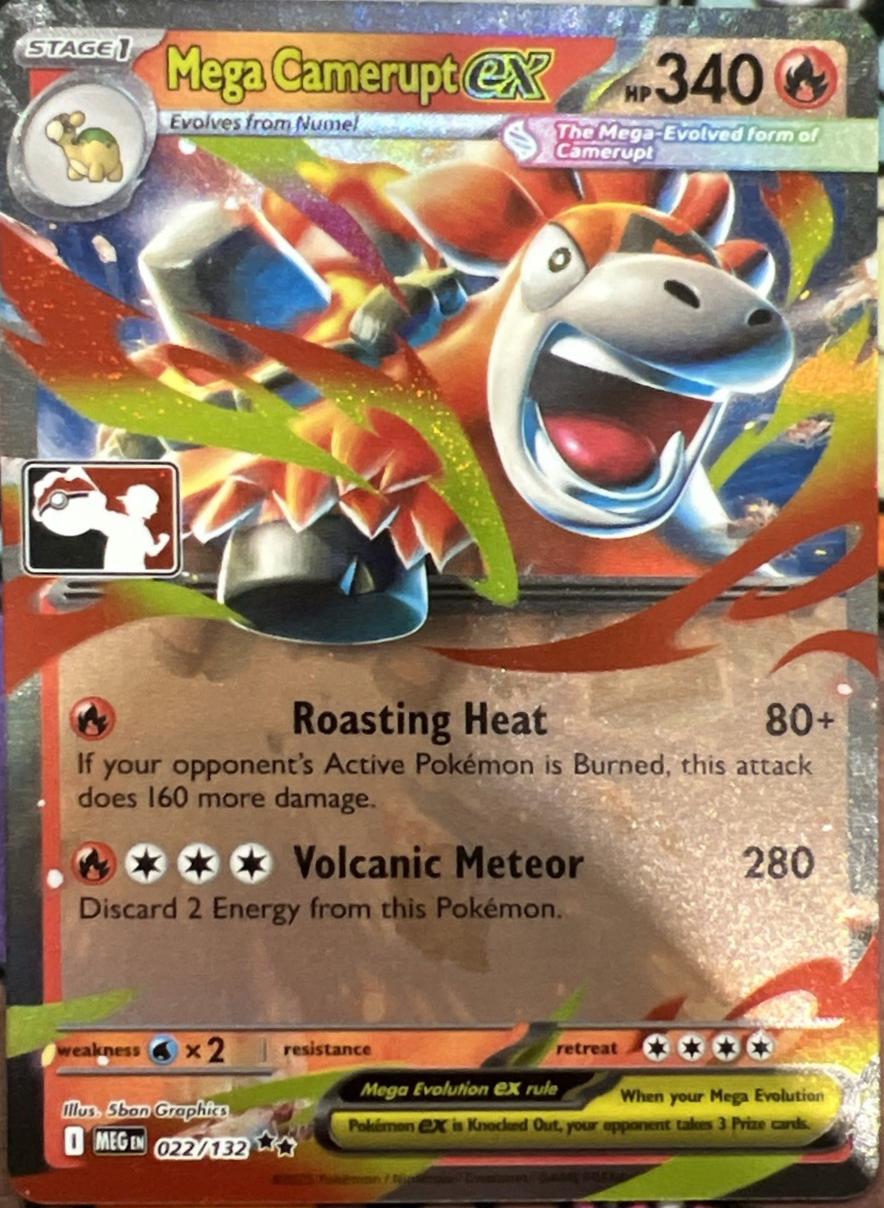 Mega Camerupt ex [Prize Pack] #22