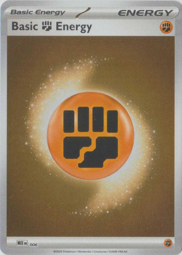 Basic Fighting Energy [Reverse Holo] #6 #6