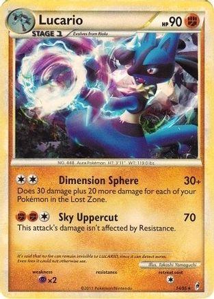 Lucario [Cracked Ice Holo] #14