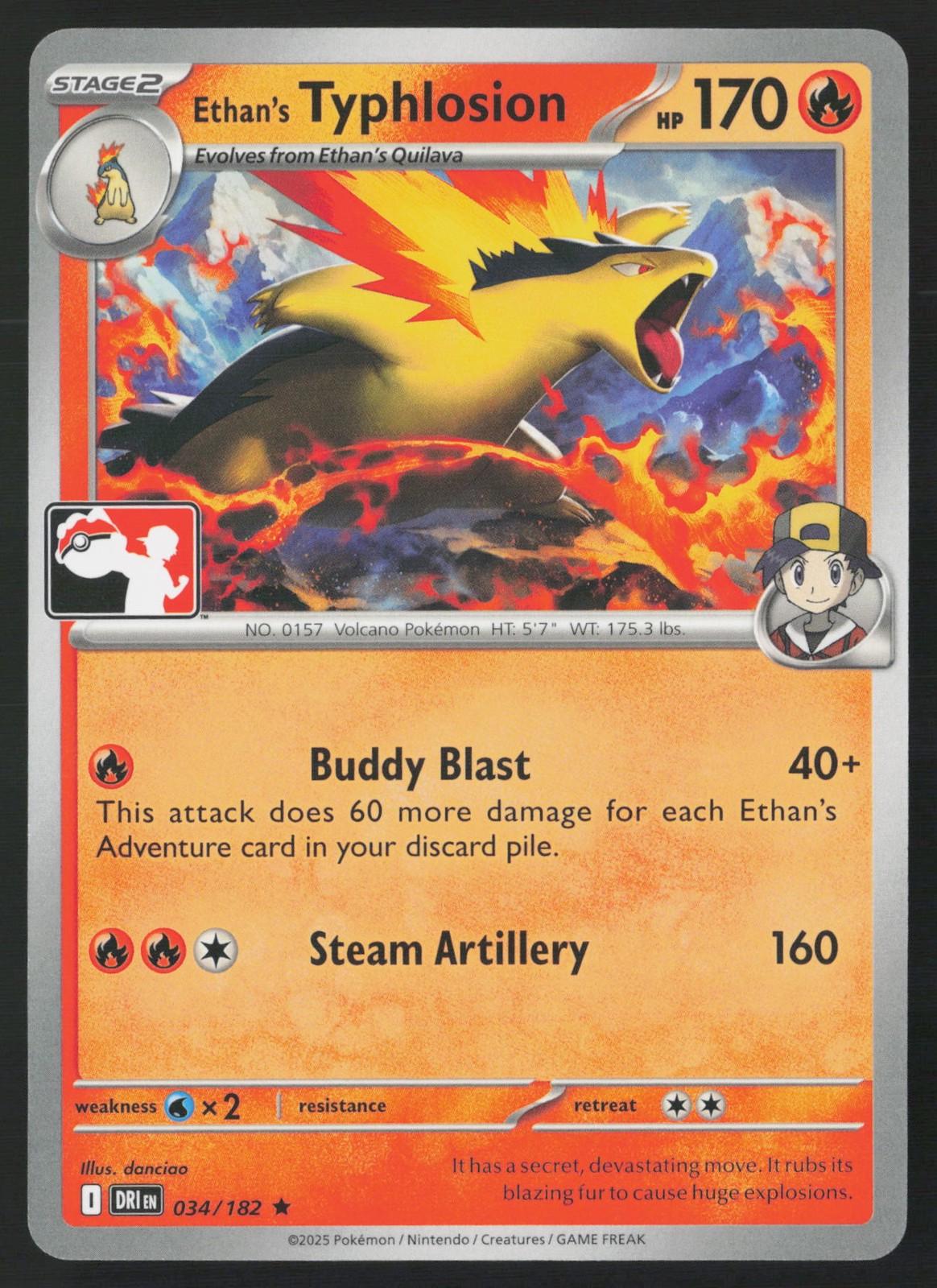 Ethan's Typhlosion [Prize Pack] #34