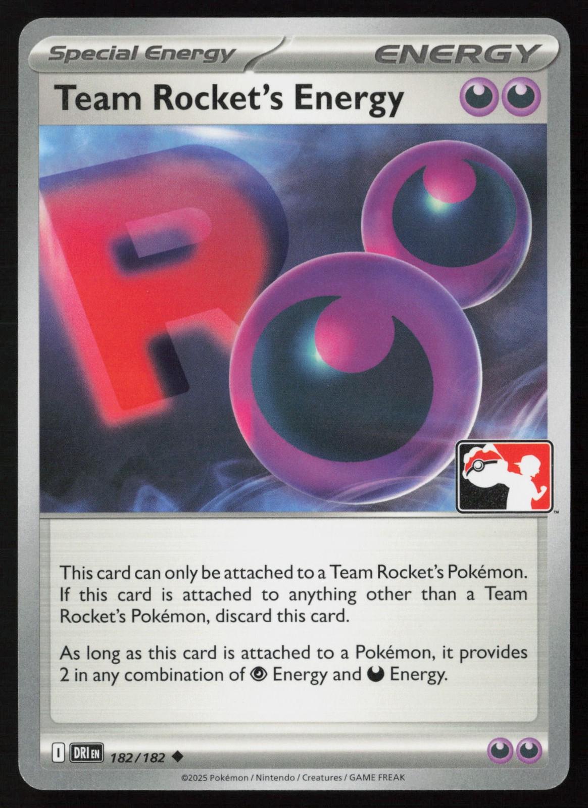 Team Rocket's Energy [Prize Pack] #182