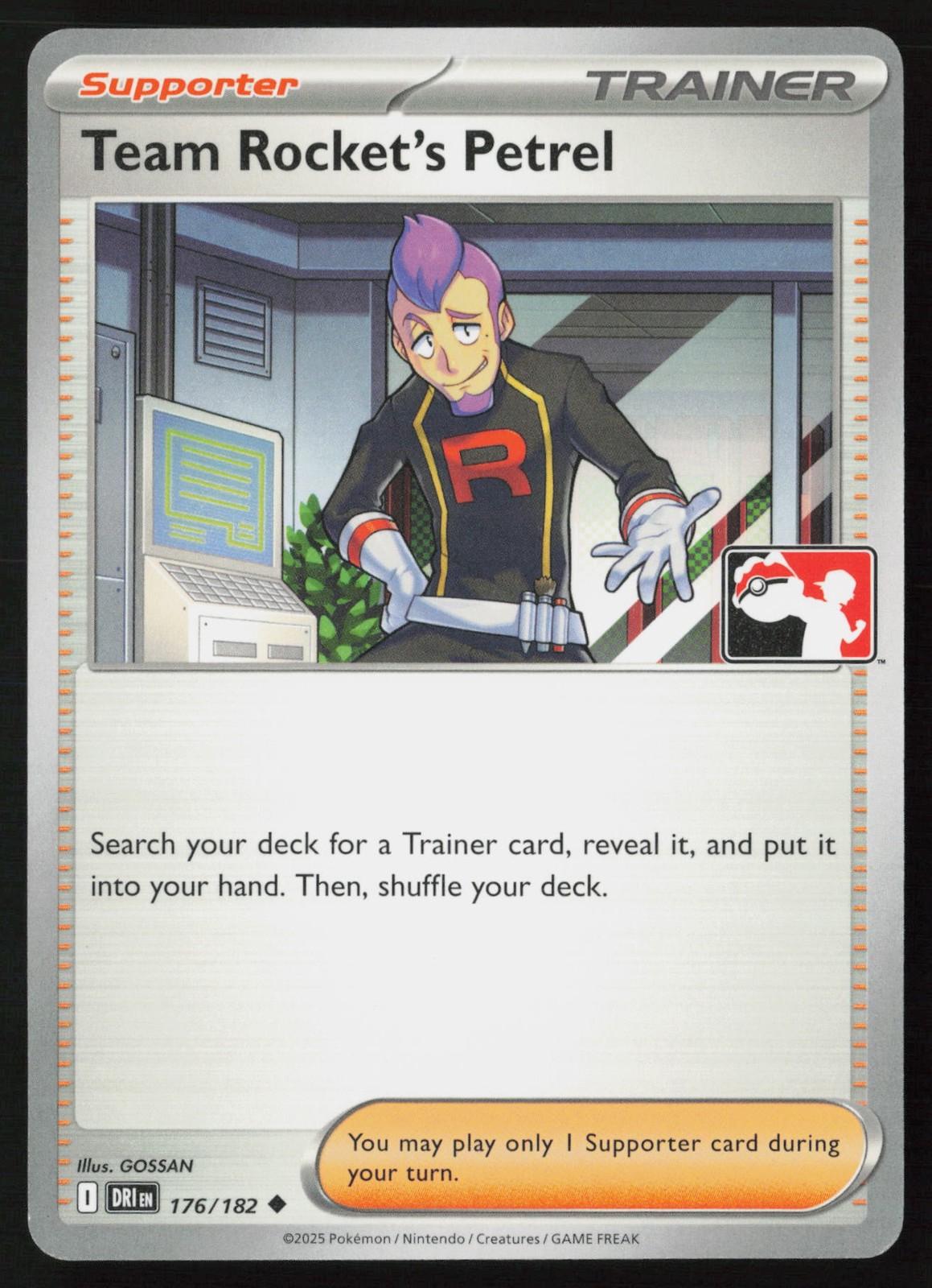 Team Rocket's Petrel [Prize Pack] #176