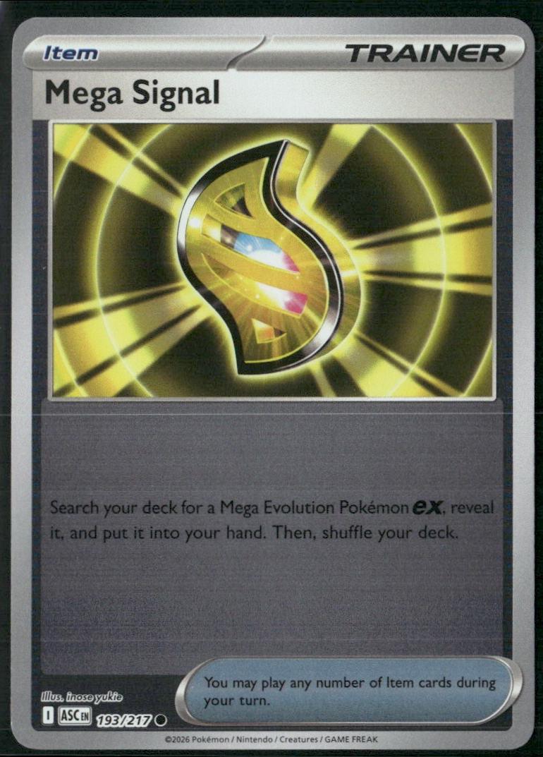 Mega Signal [Reverse Holo] #193