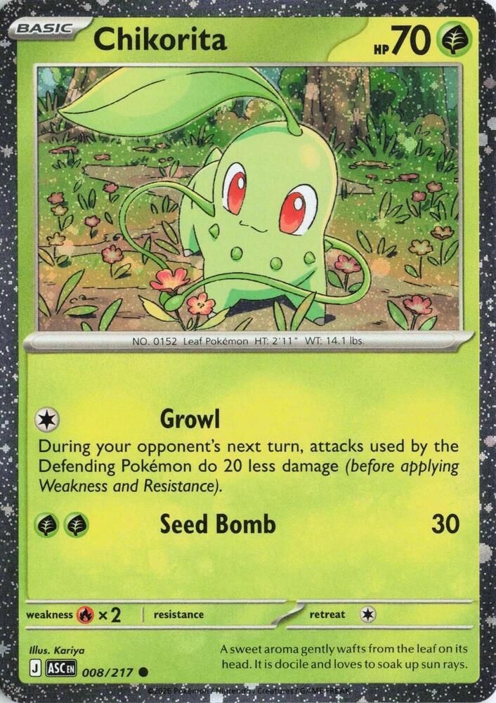 Chikorita [Cosmos Holo] #8