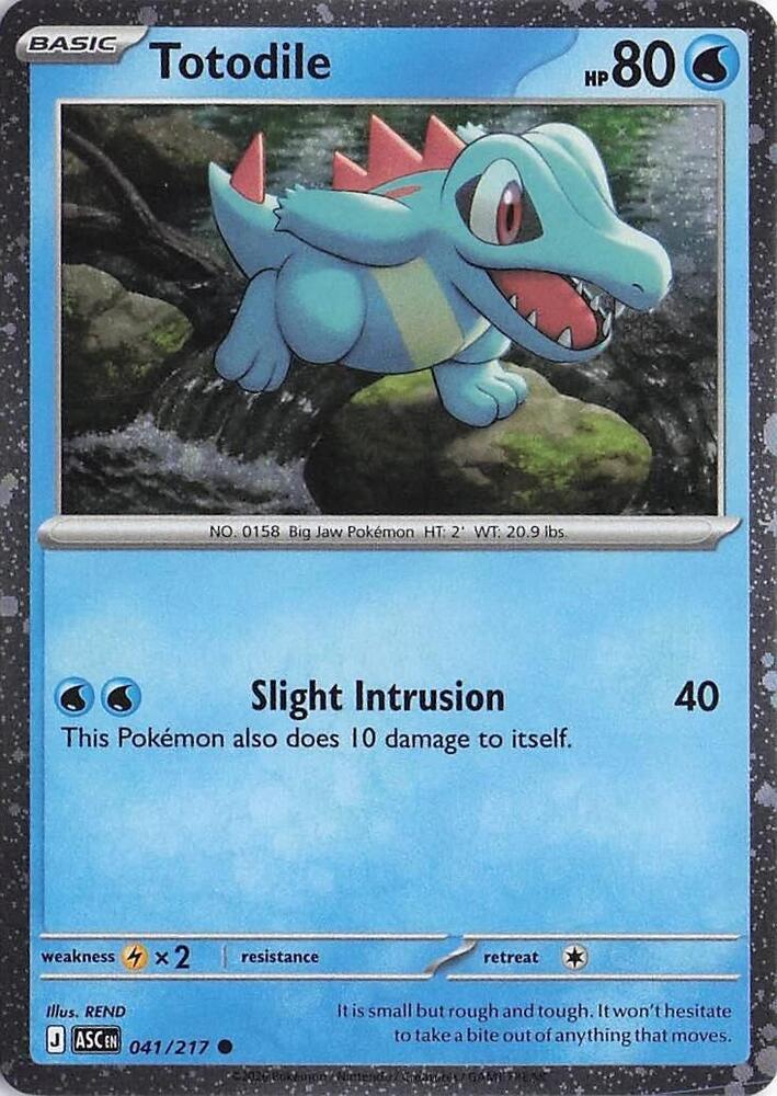 Totodile [Cosmos Holo] #41