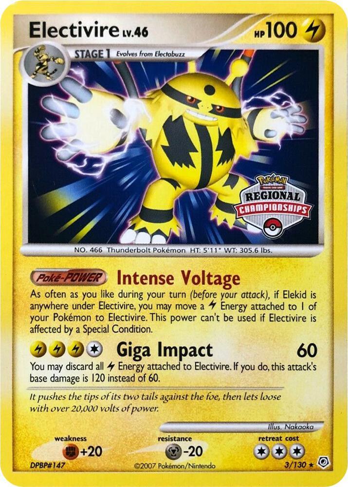 Electivire [Regional Championships] #3 #3