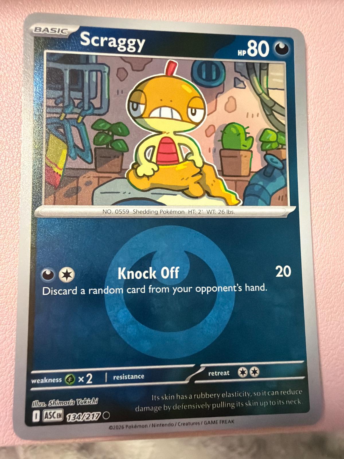 Scraggy [Energy] #134