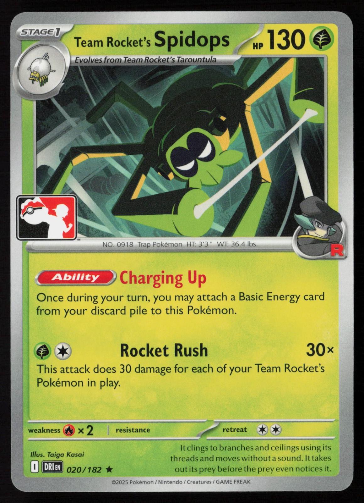 Team Rocket's Spidops [Prize Pack] #20