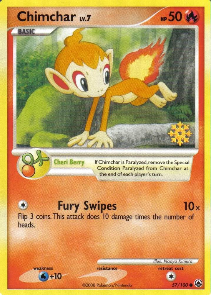 Chimchar [Snowflake Stamp] #76