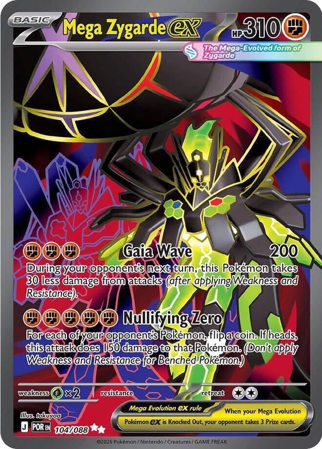 Mega Zygarde ex #104