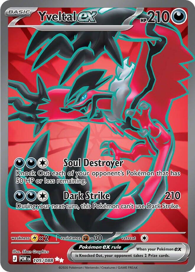 Yveltal ex #105