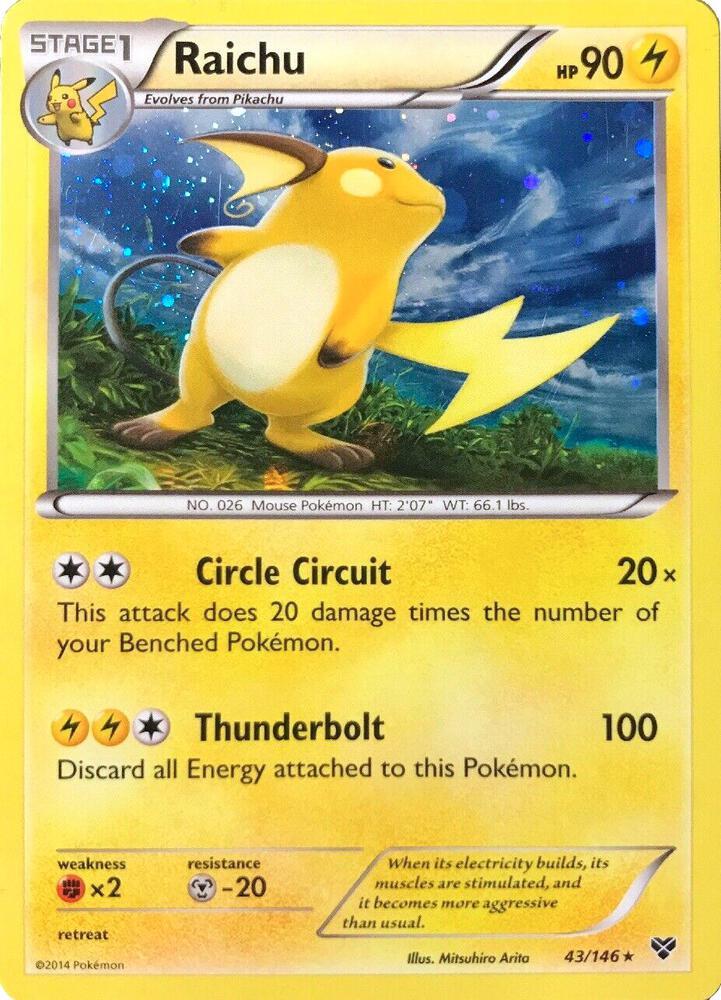 Raichu [Cosmos Holo] #43