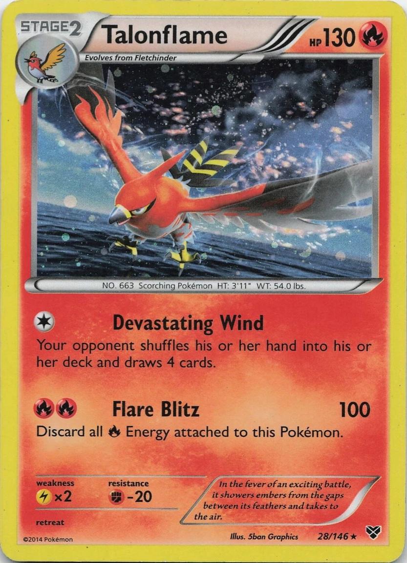 Talonflame [Cosmos Holo] #28