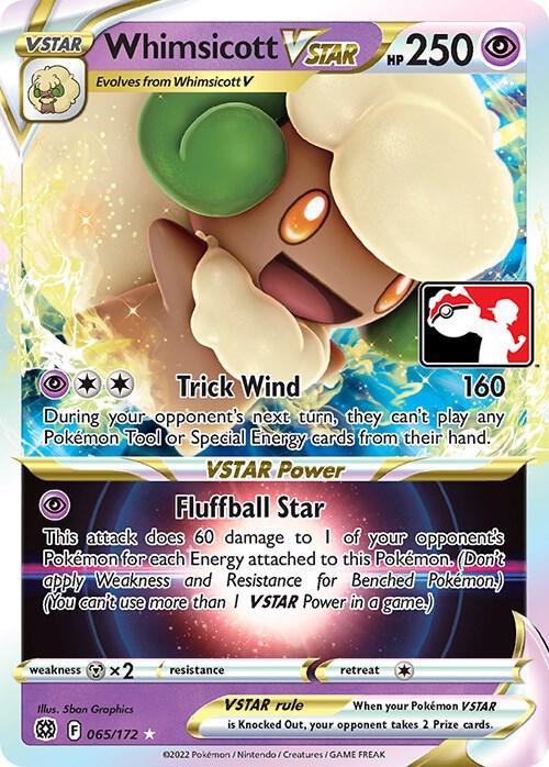 Whimsicott VSTAR [Prize Pack] #65