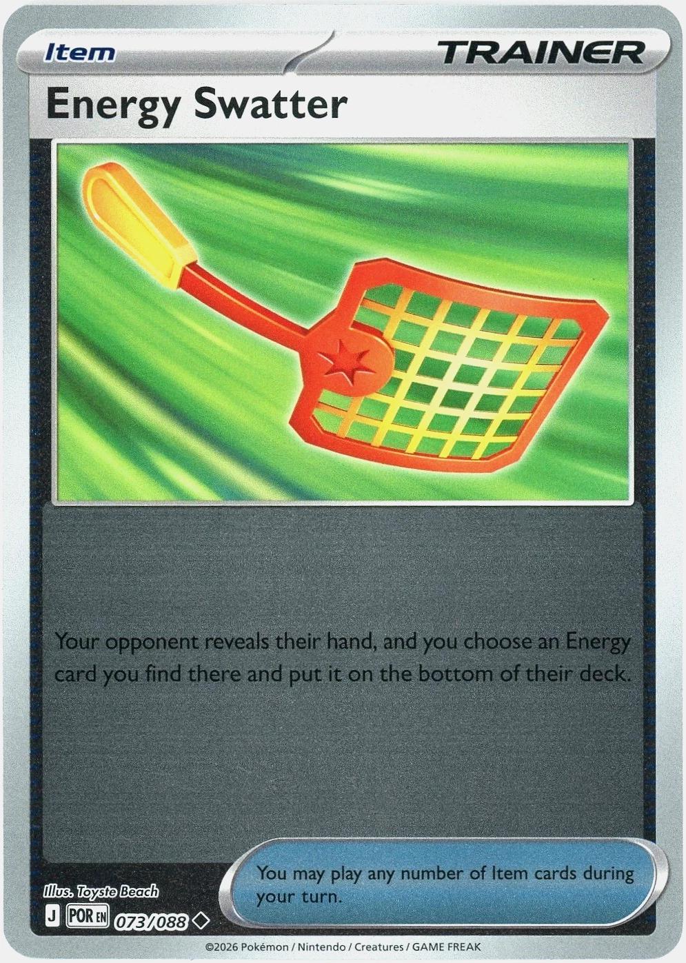 Energy Swatter [Reverse Holo] #73