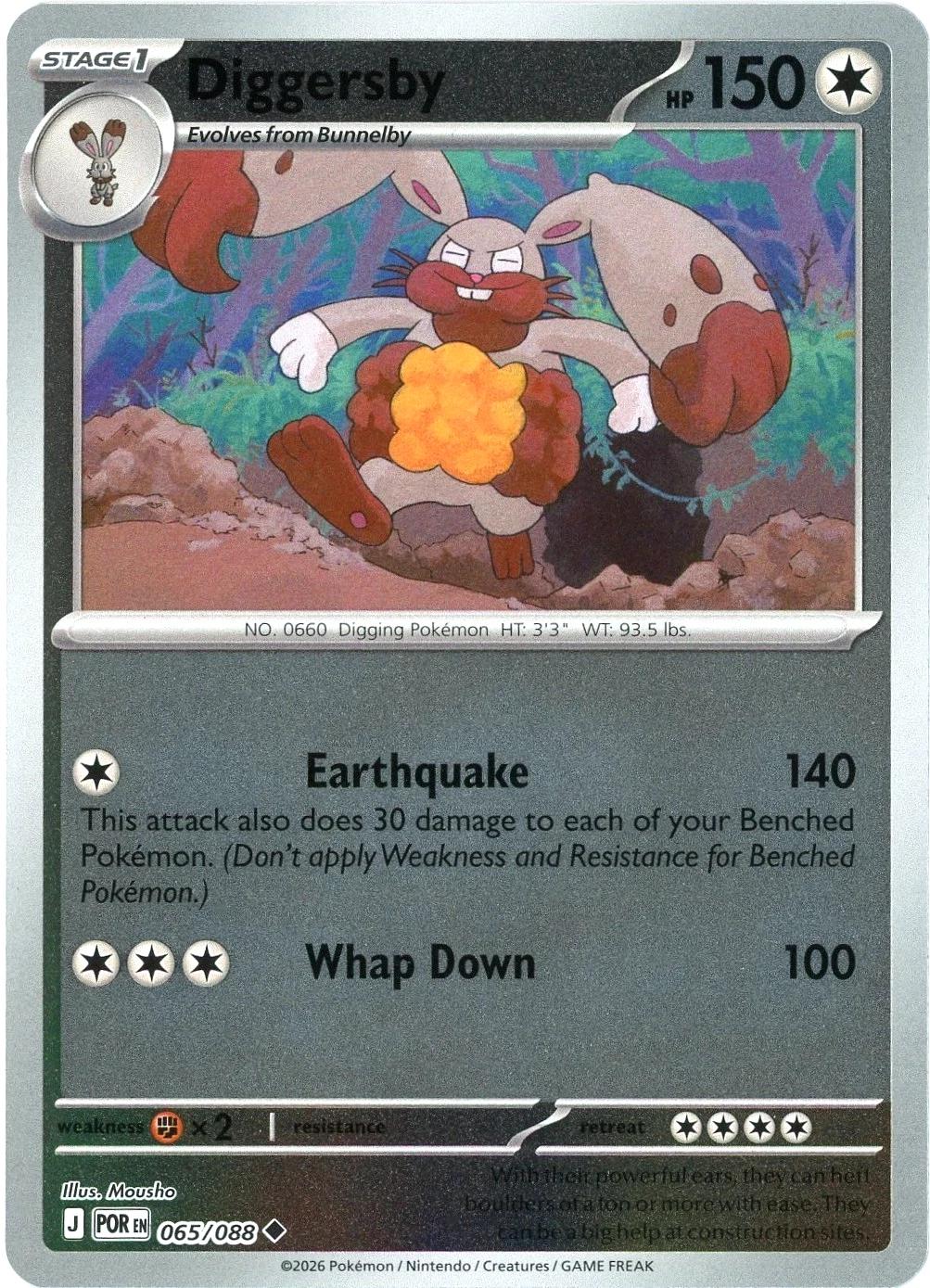 Diggersby [Reverse Holo] #65
