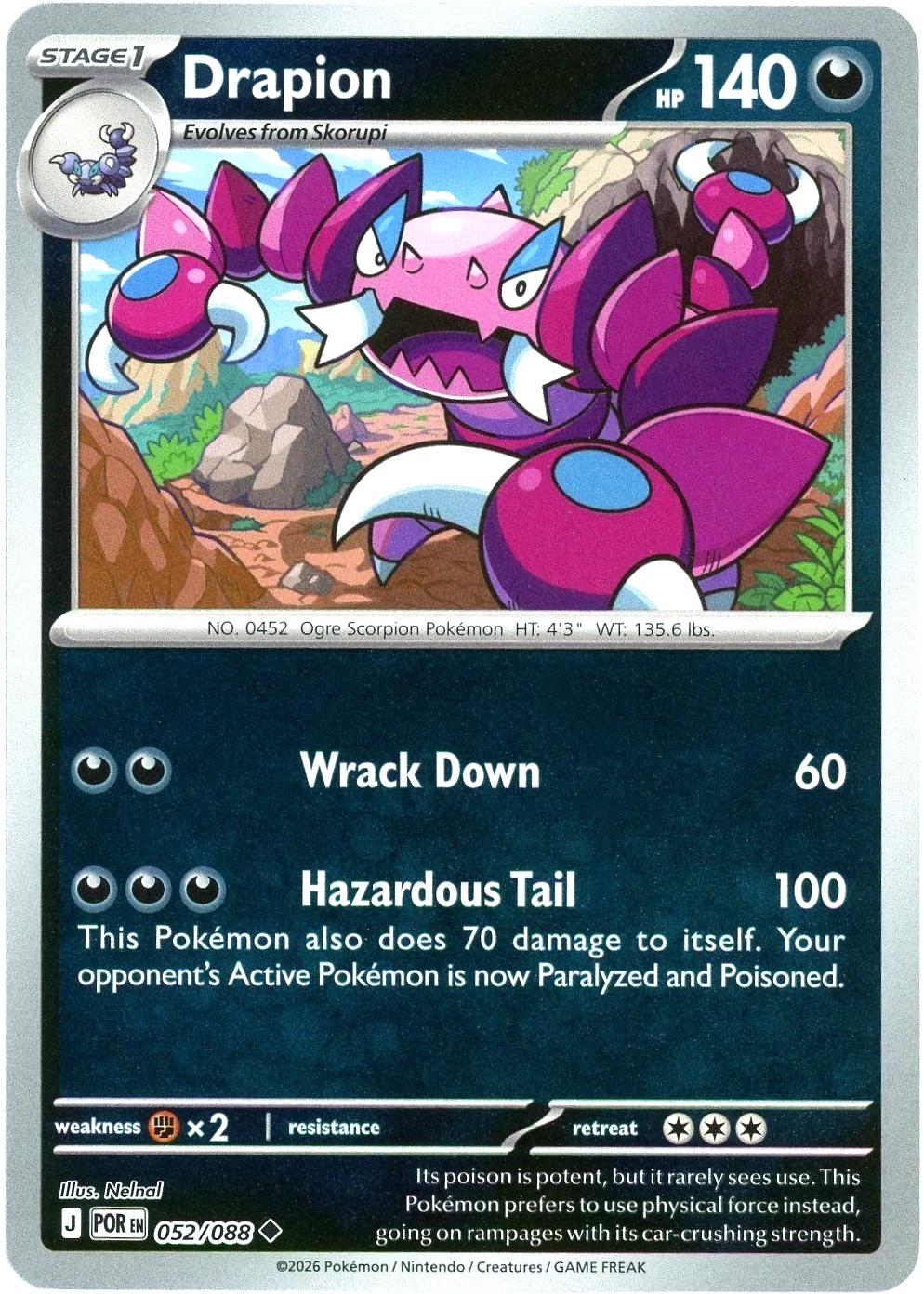 Drapion [Reverse Holo] #52