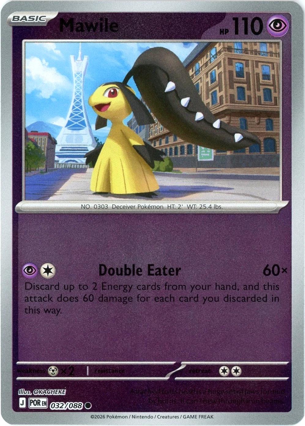 Mawile [Reverse Holo] #32
